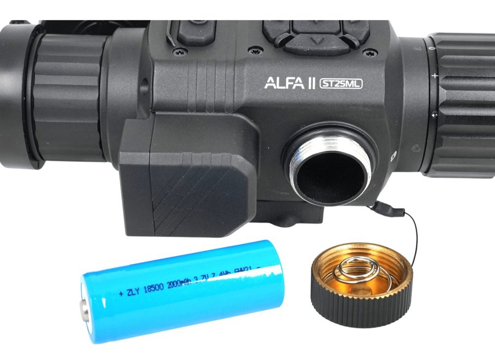 Alfa II ST25ML и аккумулятор 18500