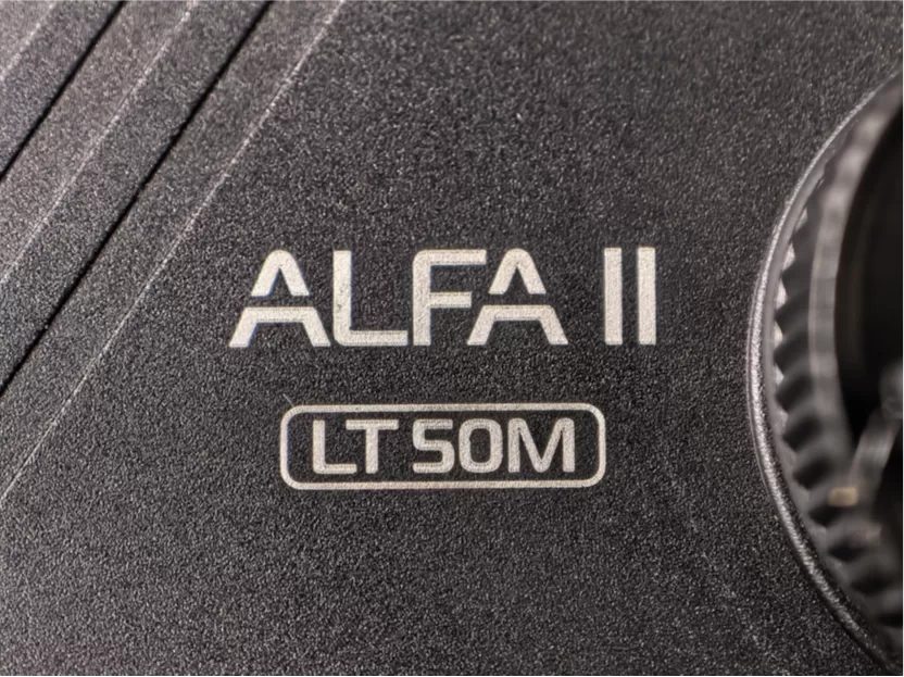 Маркировка ALFA II LT50M на корпусе